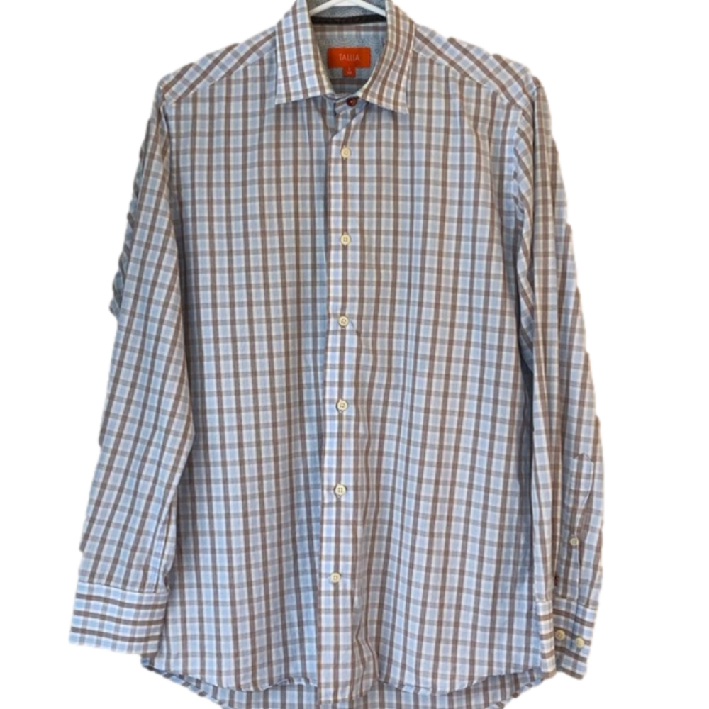 TALLIA Mens Dress Shirt/Small 15R